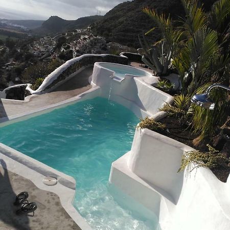 Vilna House With Private Pool, Jacuzzi And Garden -Optional Pool And Jacuzzi Heating Agaete (Gran Canaria) Exterior foto