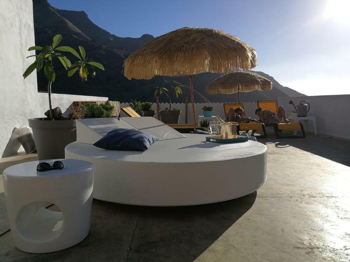 Vilna House With Private Pool, Jacuzzi And Garden -Optional Pool And Jacuzzi Heating Agaete (Gran Canaria) Exterior foto